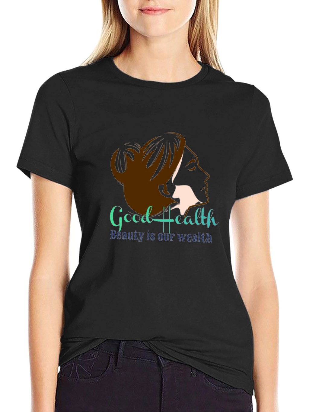 Good Health Beauty T-Shirt - Black