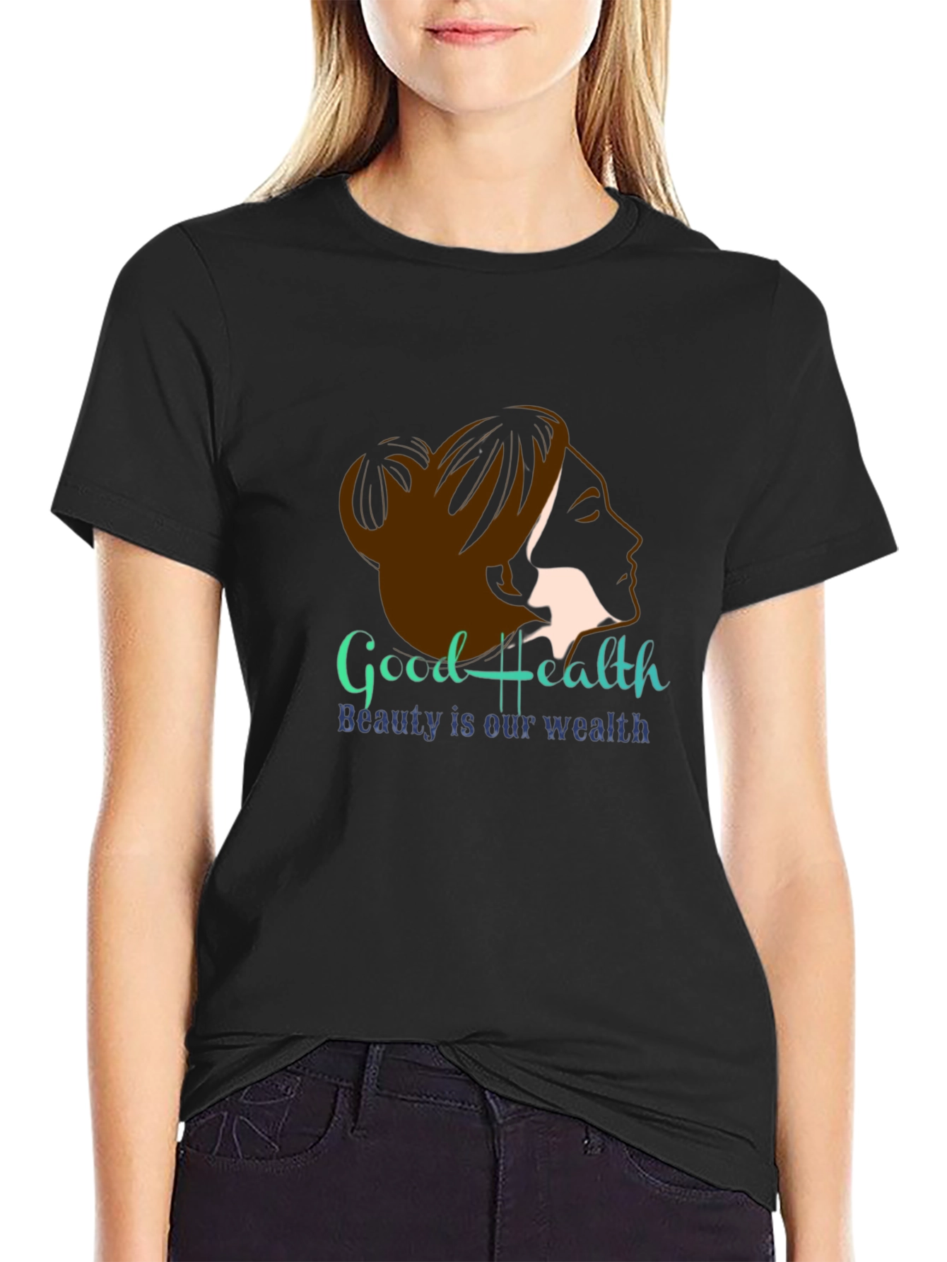 Good Health Beauty T-Shirt - Black