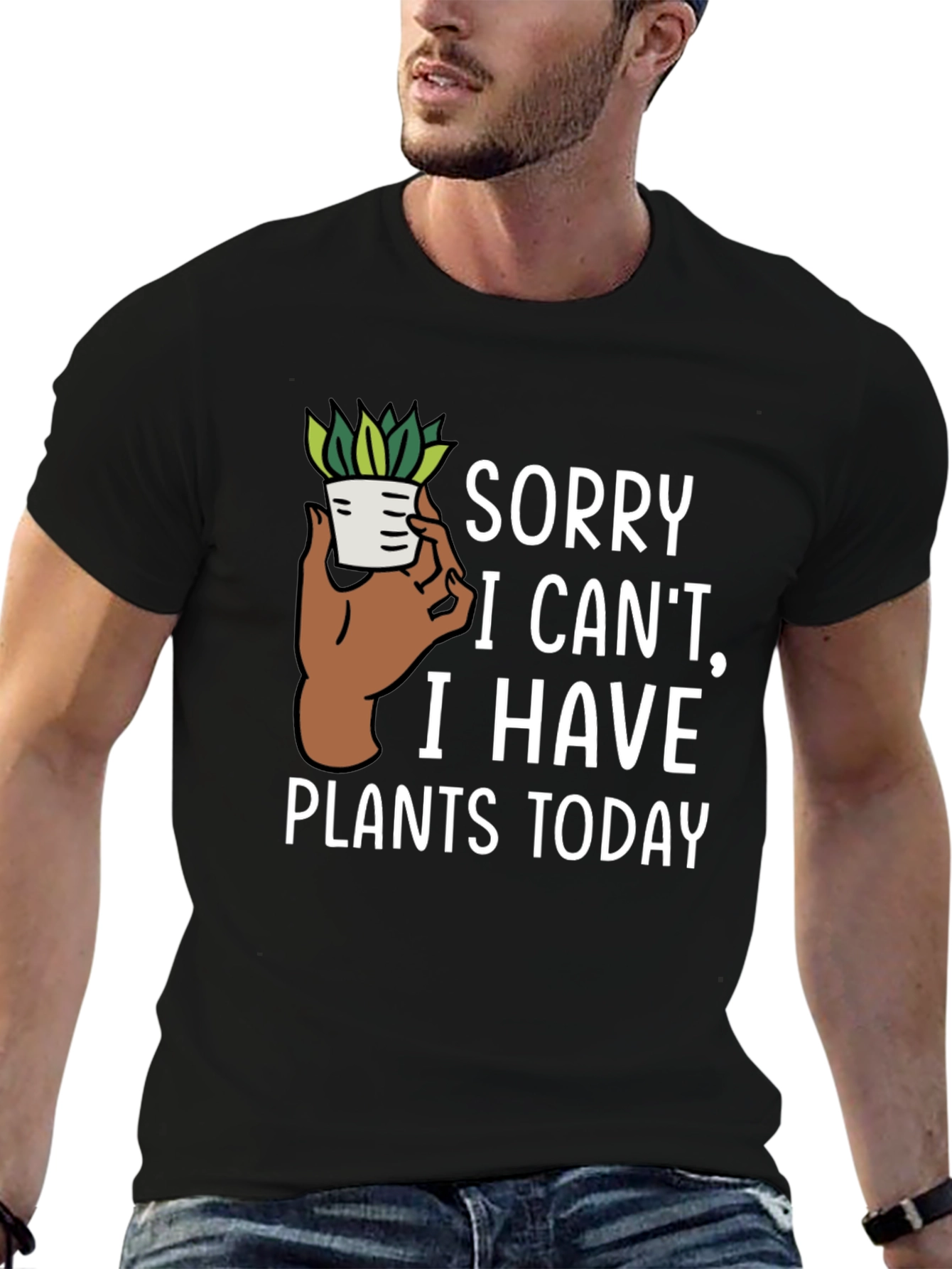 Funny Plants Today Graphic Tee