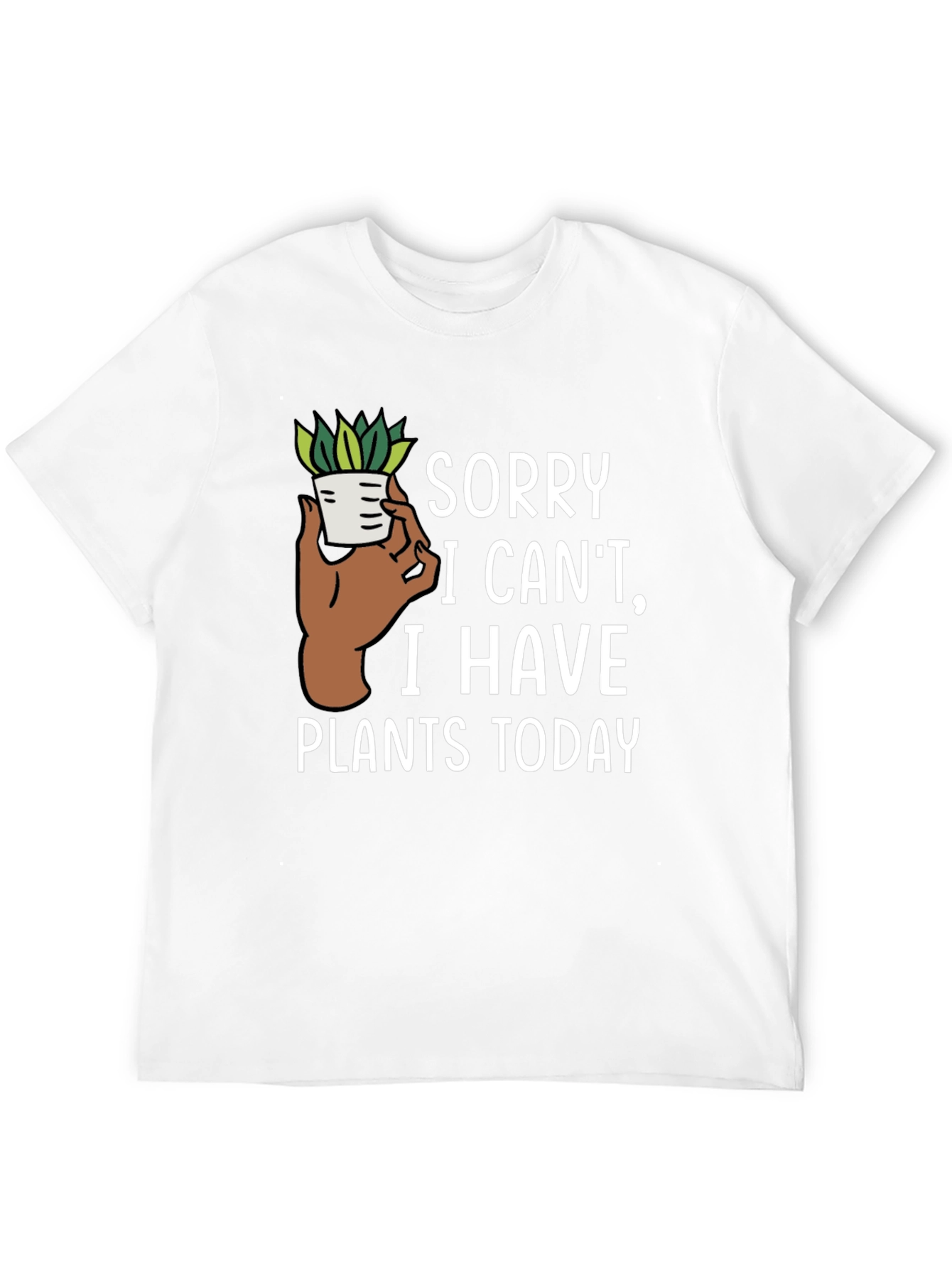 Funny Plants Today Graphic Tee