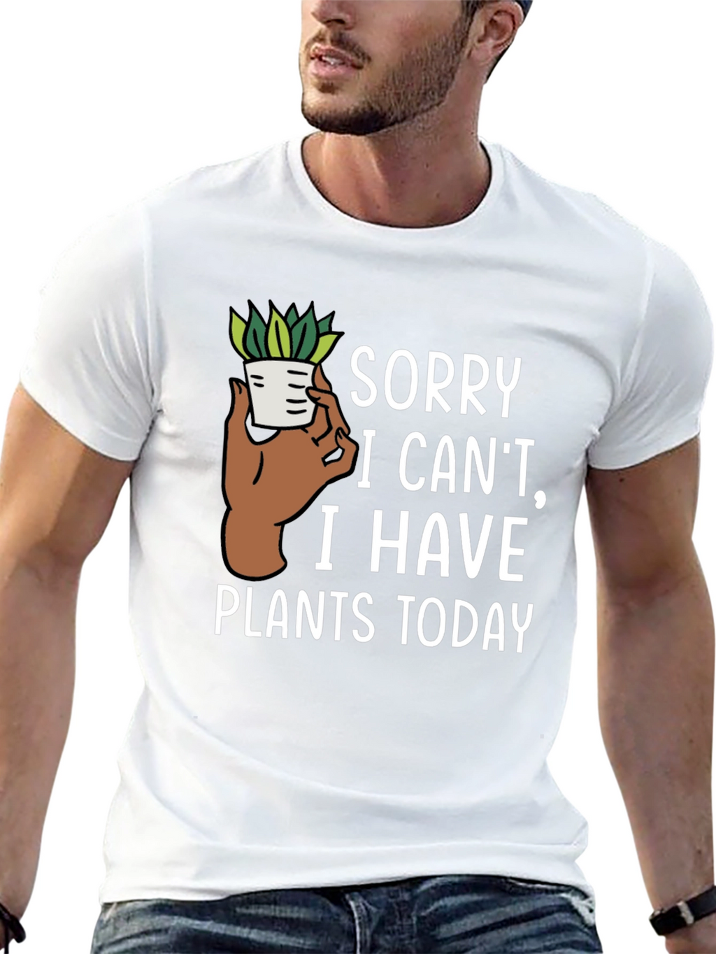 Funny Plants Today Graphic Tee
