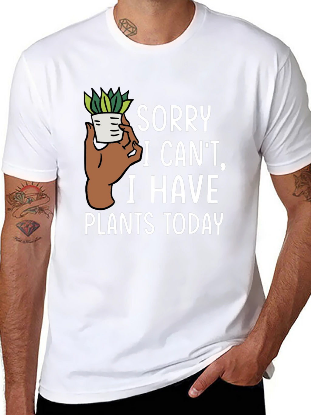 Funny Plants Today Graphic Tee