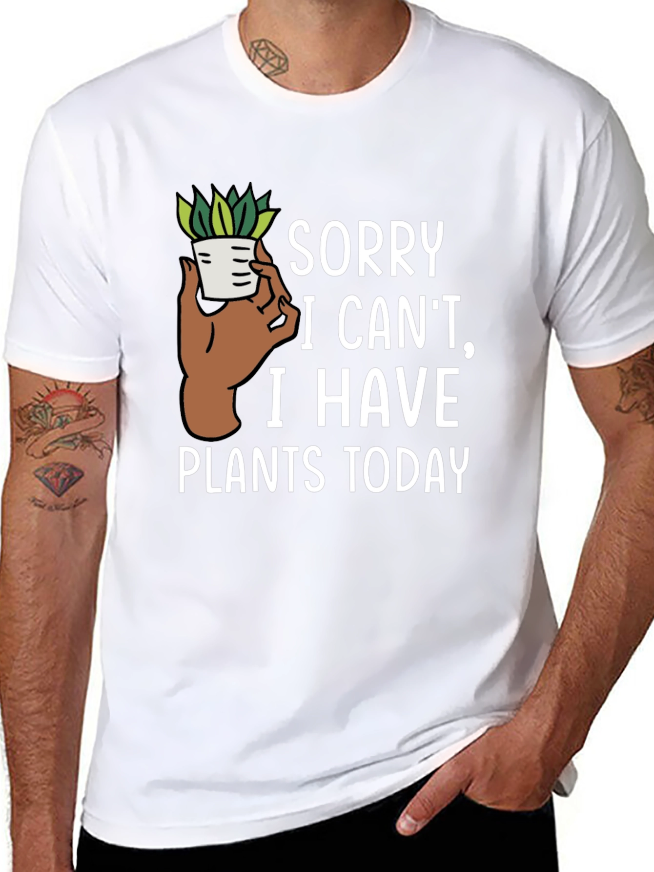 Funny Plants Today Graphic Tee