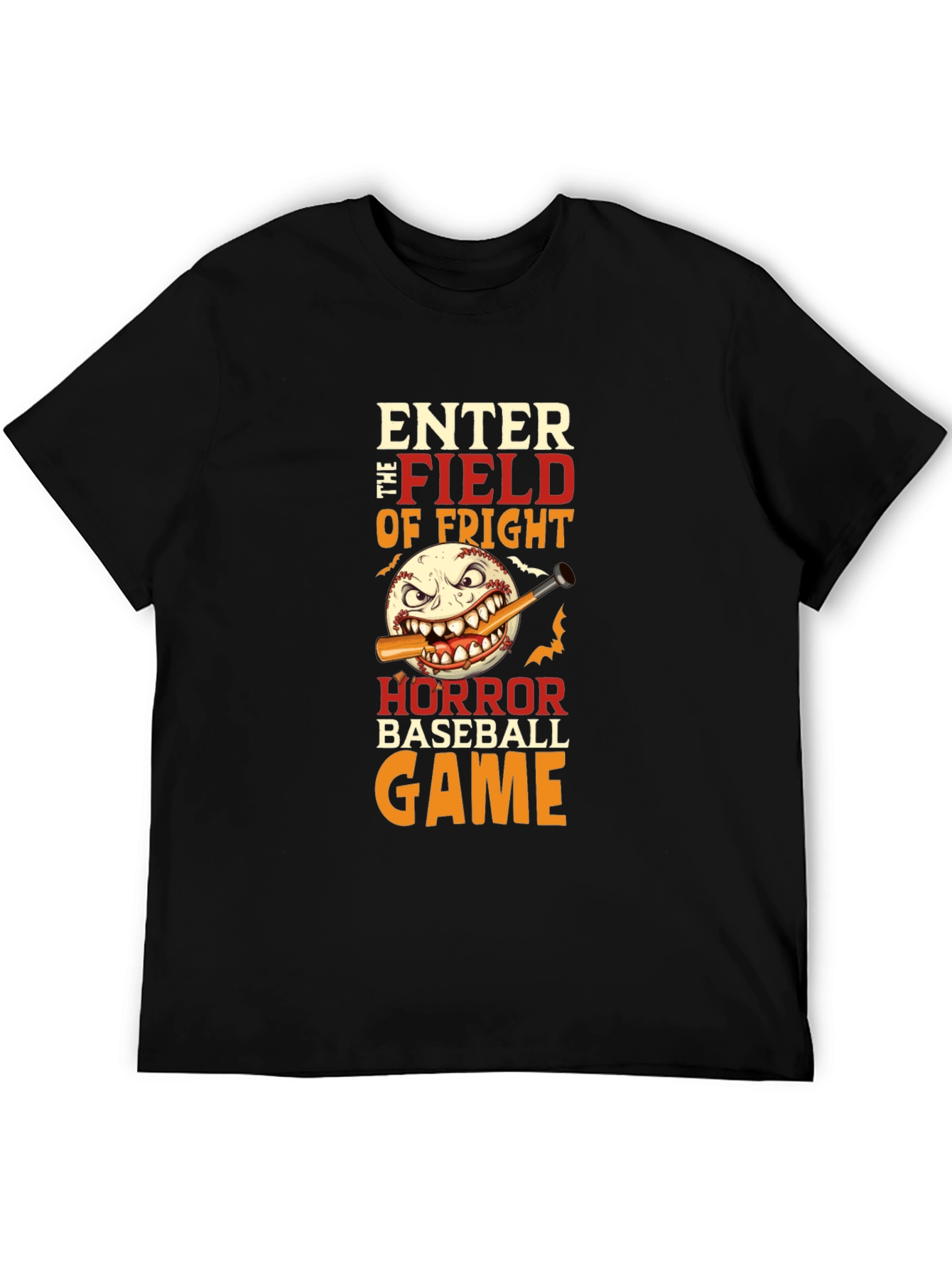 Horror Baseball Game T-Shirt