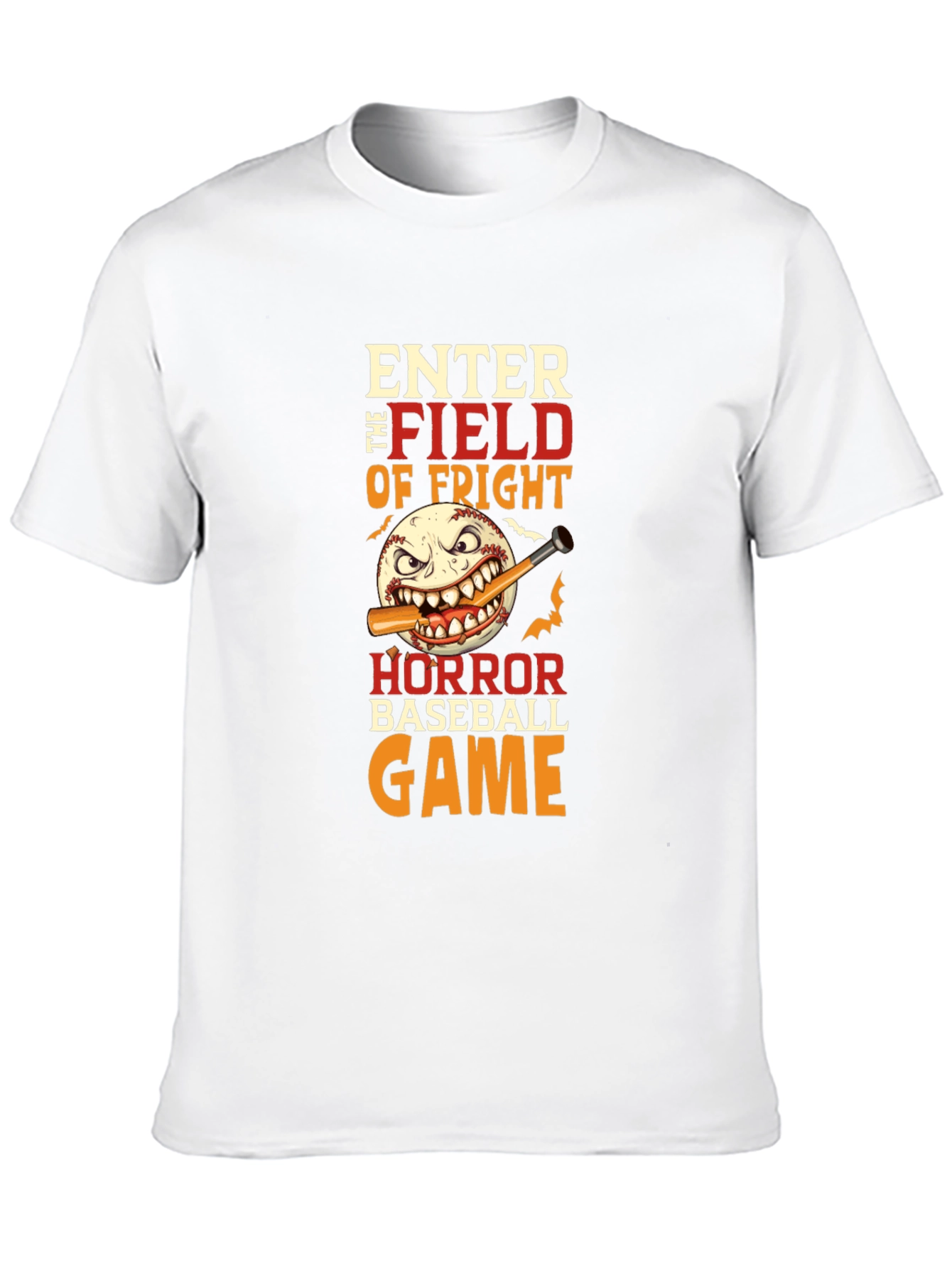 Horror Baseball Game T-Shirt