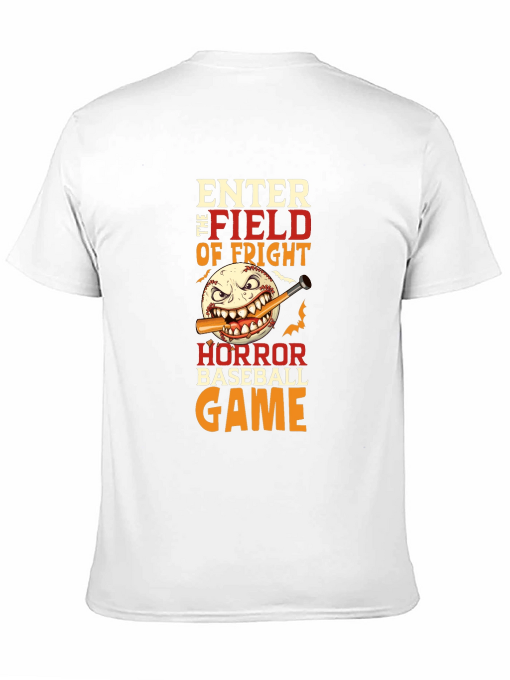 Horror Baseball Game T-Shirt