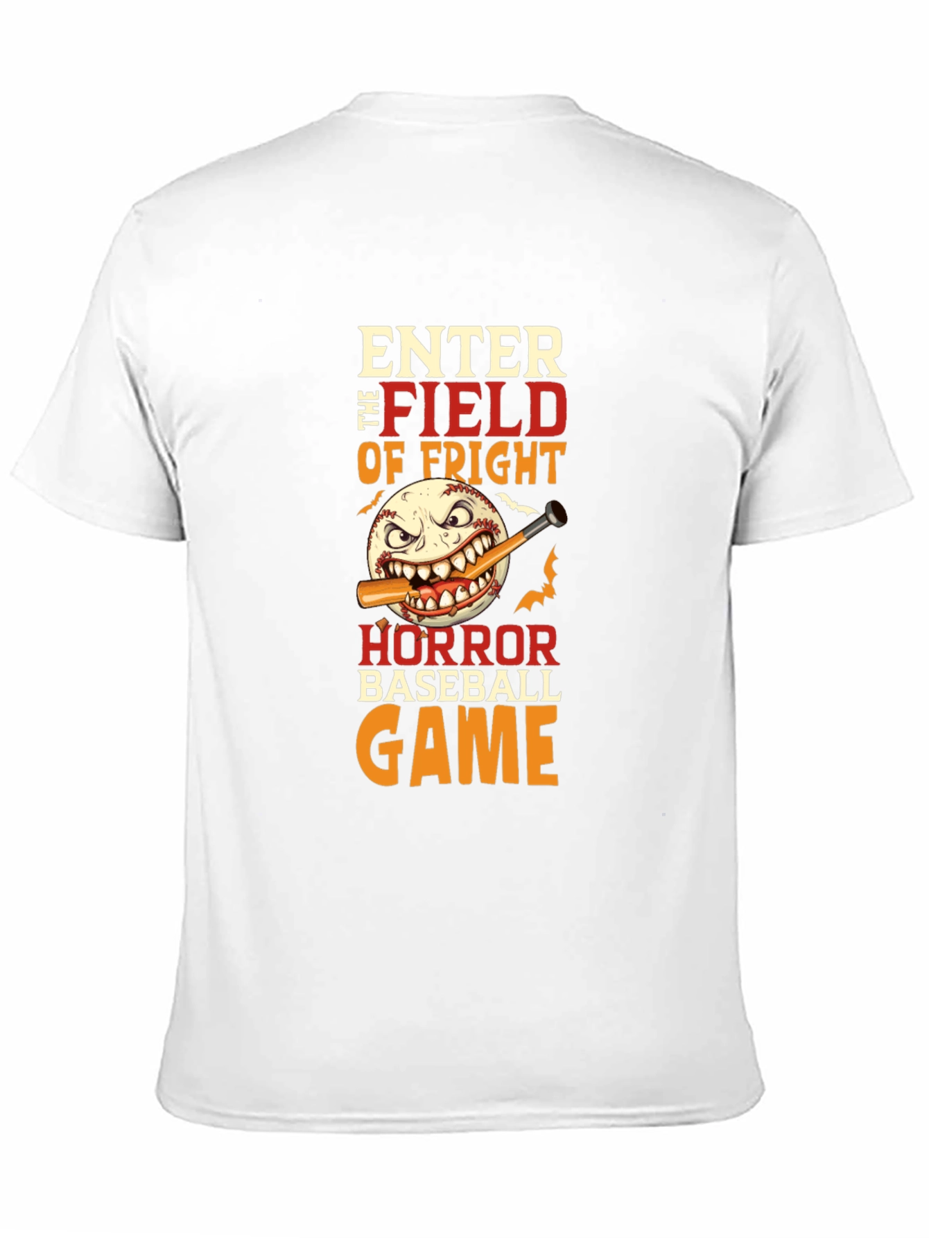 Horror Baseball Game T-Shirt