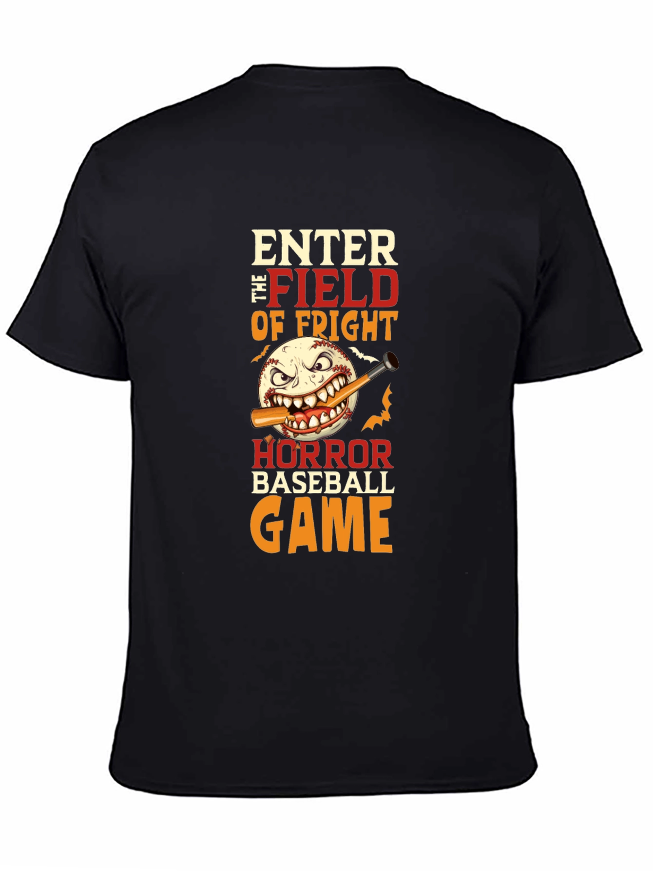 Horror Baseball Game T-Shirt