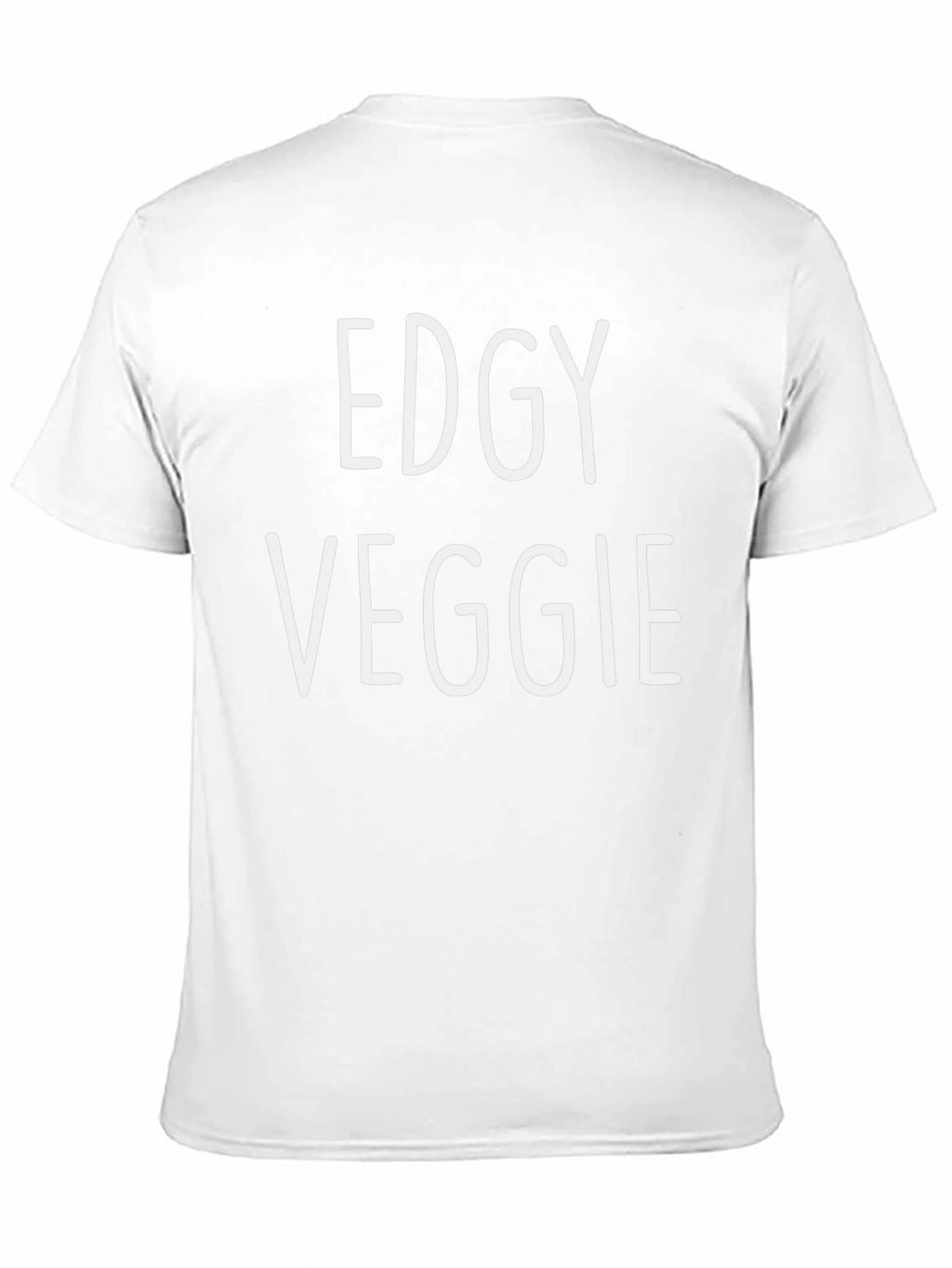 Edgy Veggie Graphic Tee - Black T-Shirt
