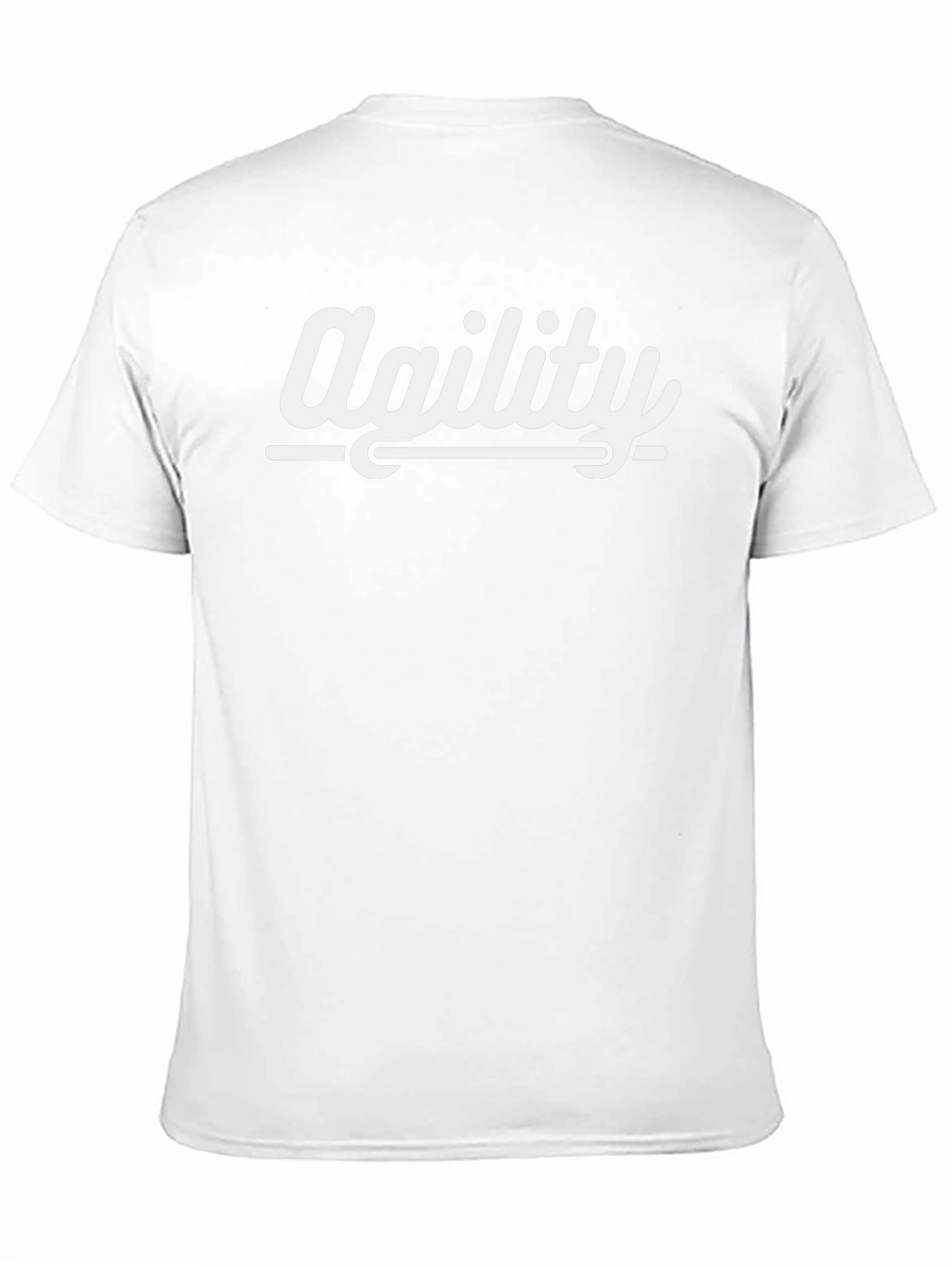 Agility Graphic Tee - Black Cotton T-Shirt