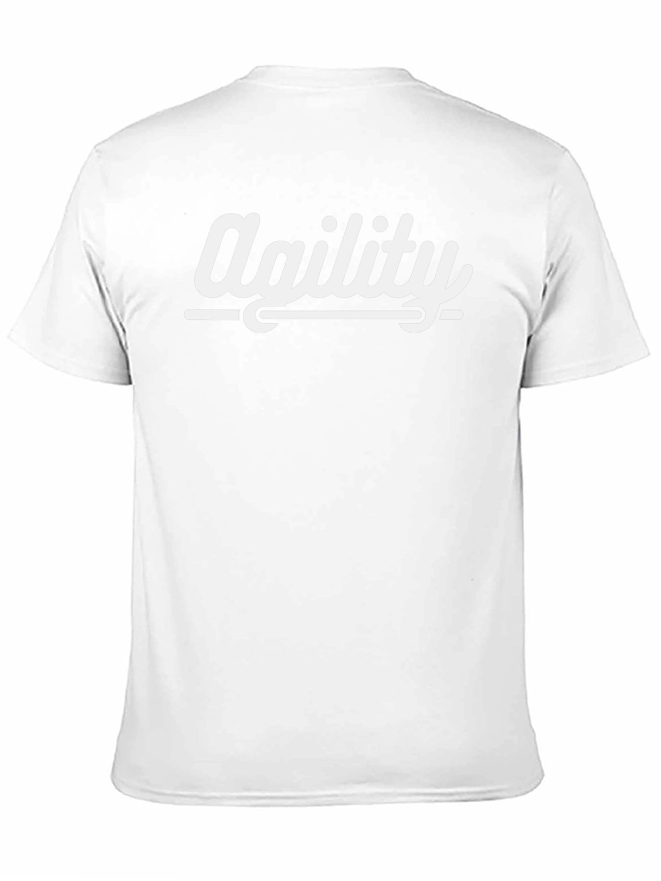 Agility Graphic Tee - Black Cotton T-Shirt