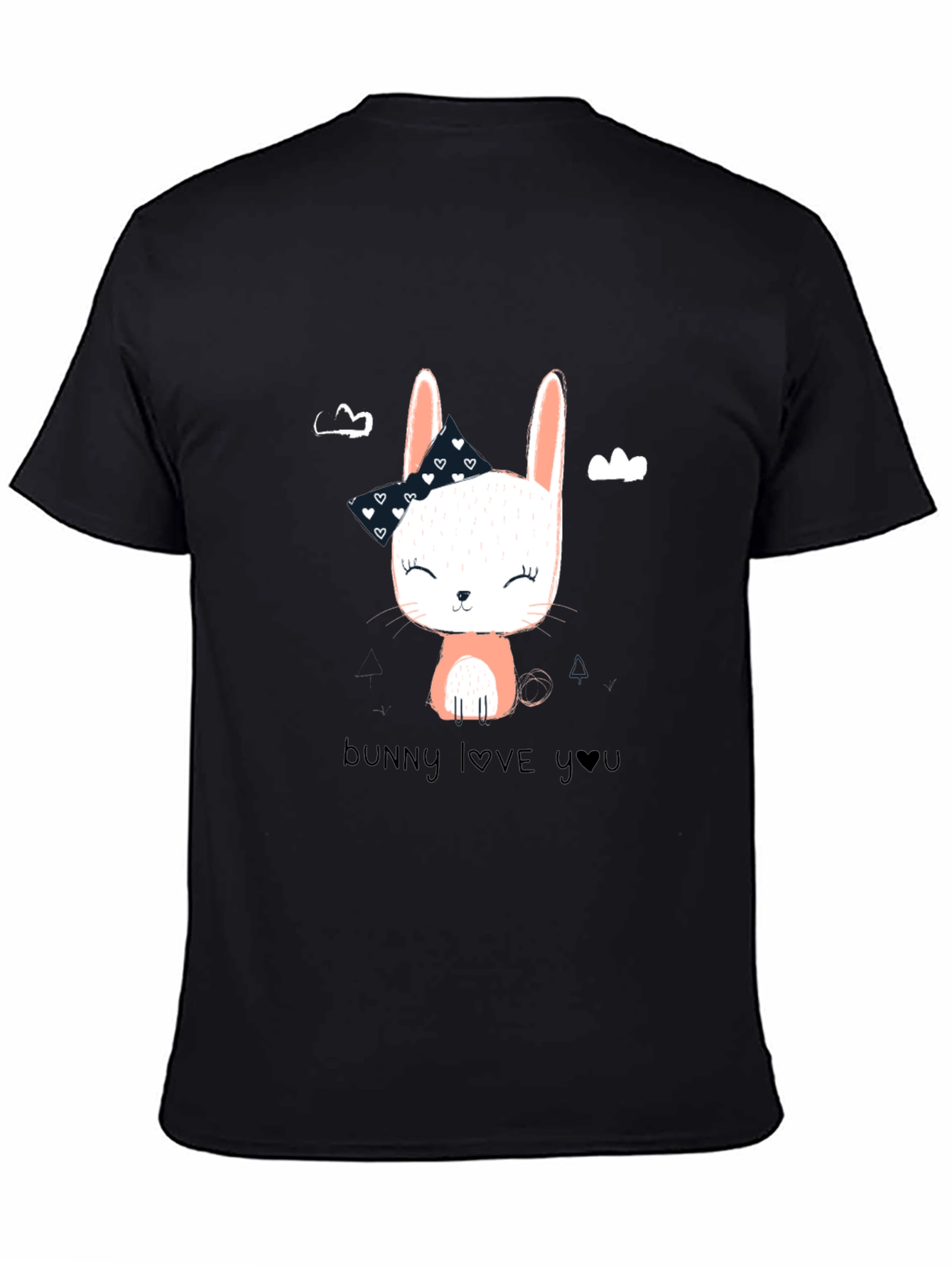 Bunny Love Graphic T-Shirt - Cute Animal Tee