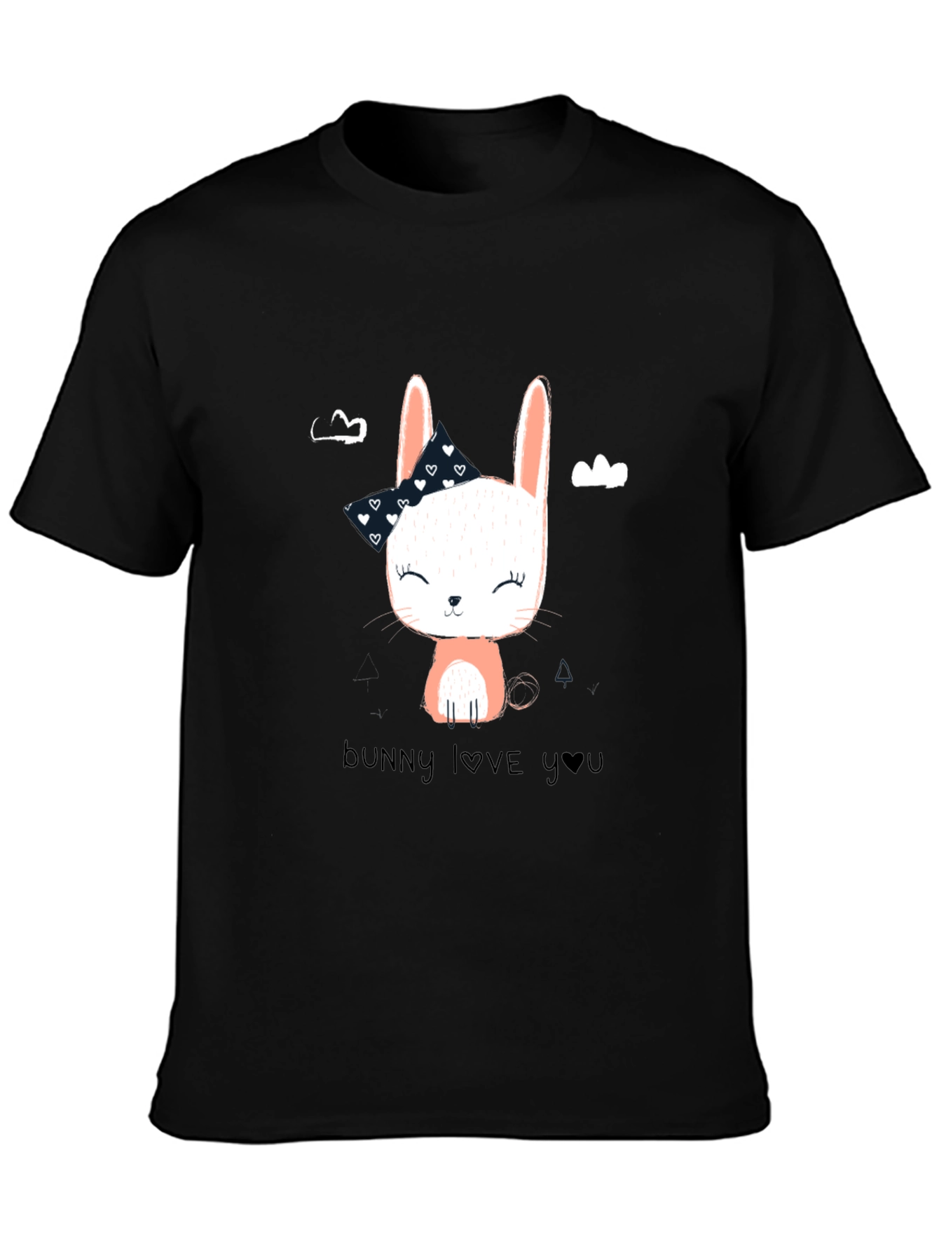 Bunny Love Graphic T-Shirt - Cute Animal Tee