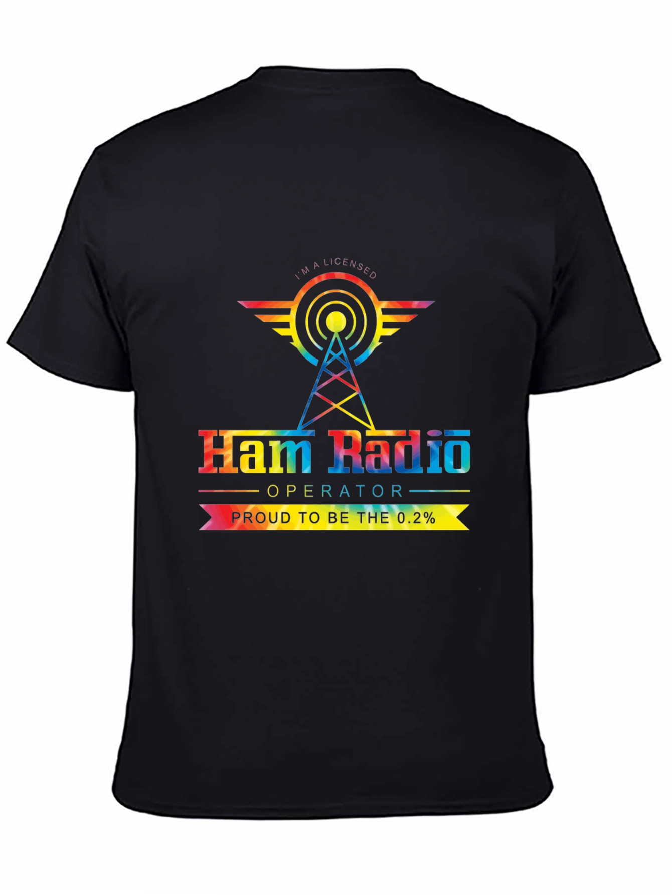 Ham Radio Operator T-Shirt - Proud 0.2%