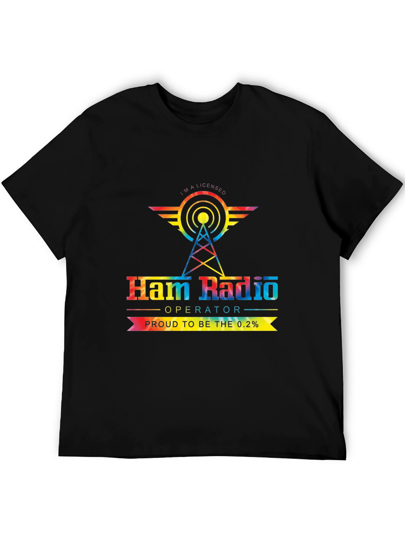 Ham Radio Operator T-Shirt - Proud 0.2%