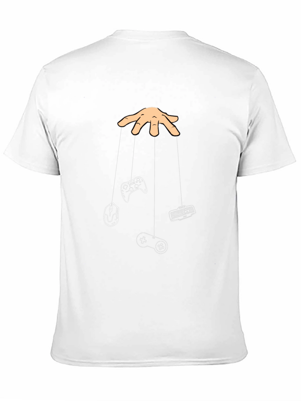 Gamer Puppet T-Shirt - Black Cotton Tee