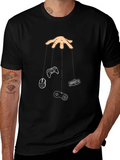 Gamer Puppet T-Shirt - Black Cotton Tee