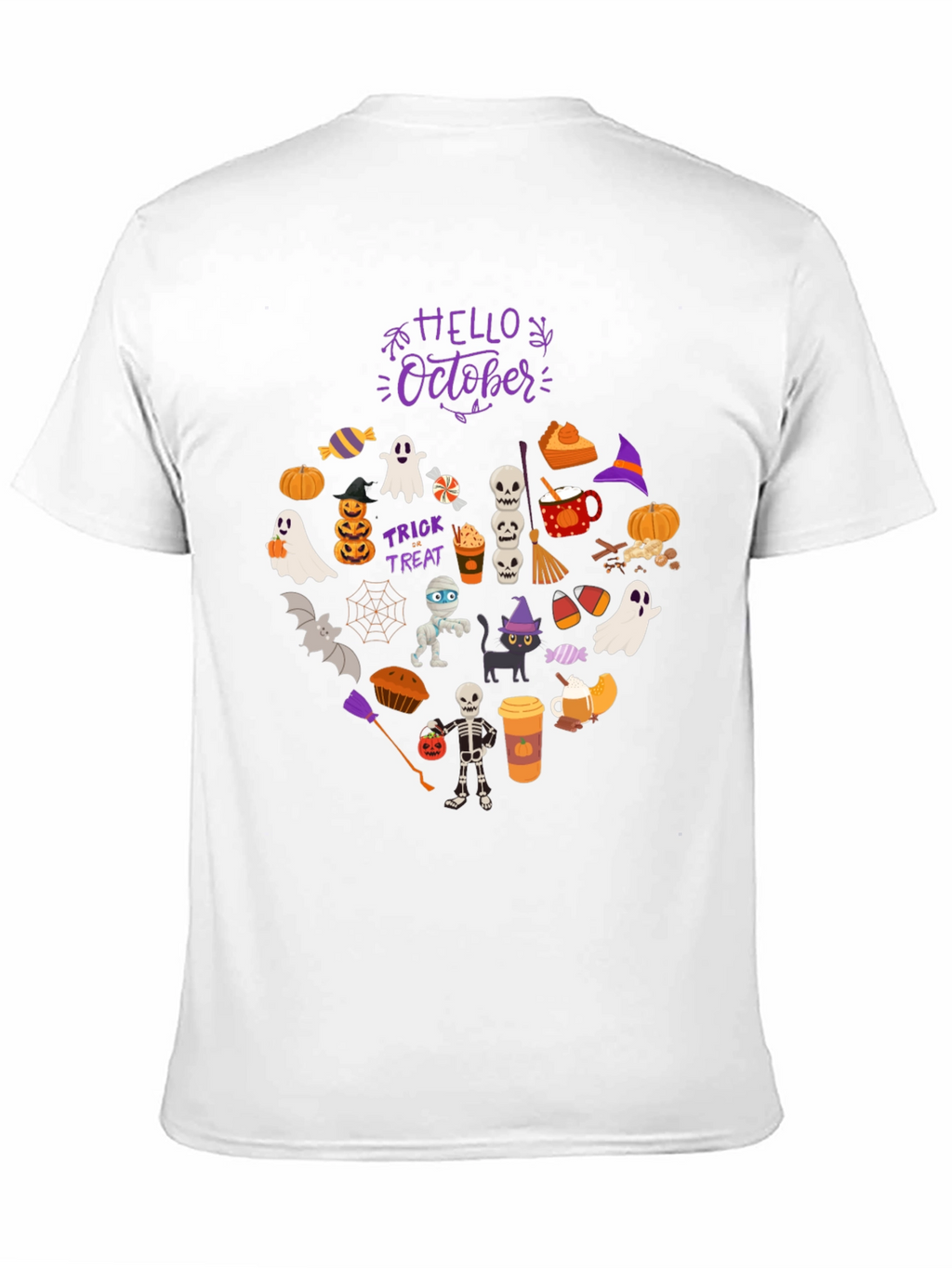 Hello October Halloween T-Shirt