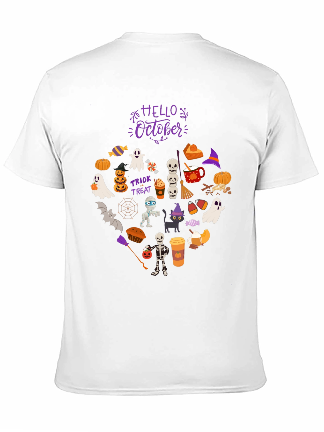 Hello October Halloween T-Shirt