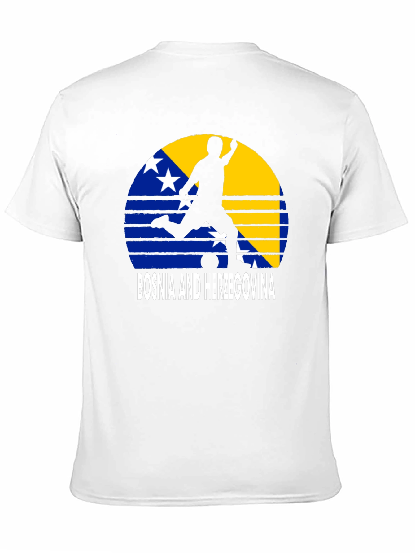 Bosnia & Herzegovina Soccer Fan T-Shirt