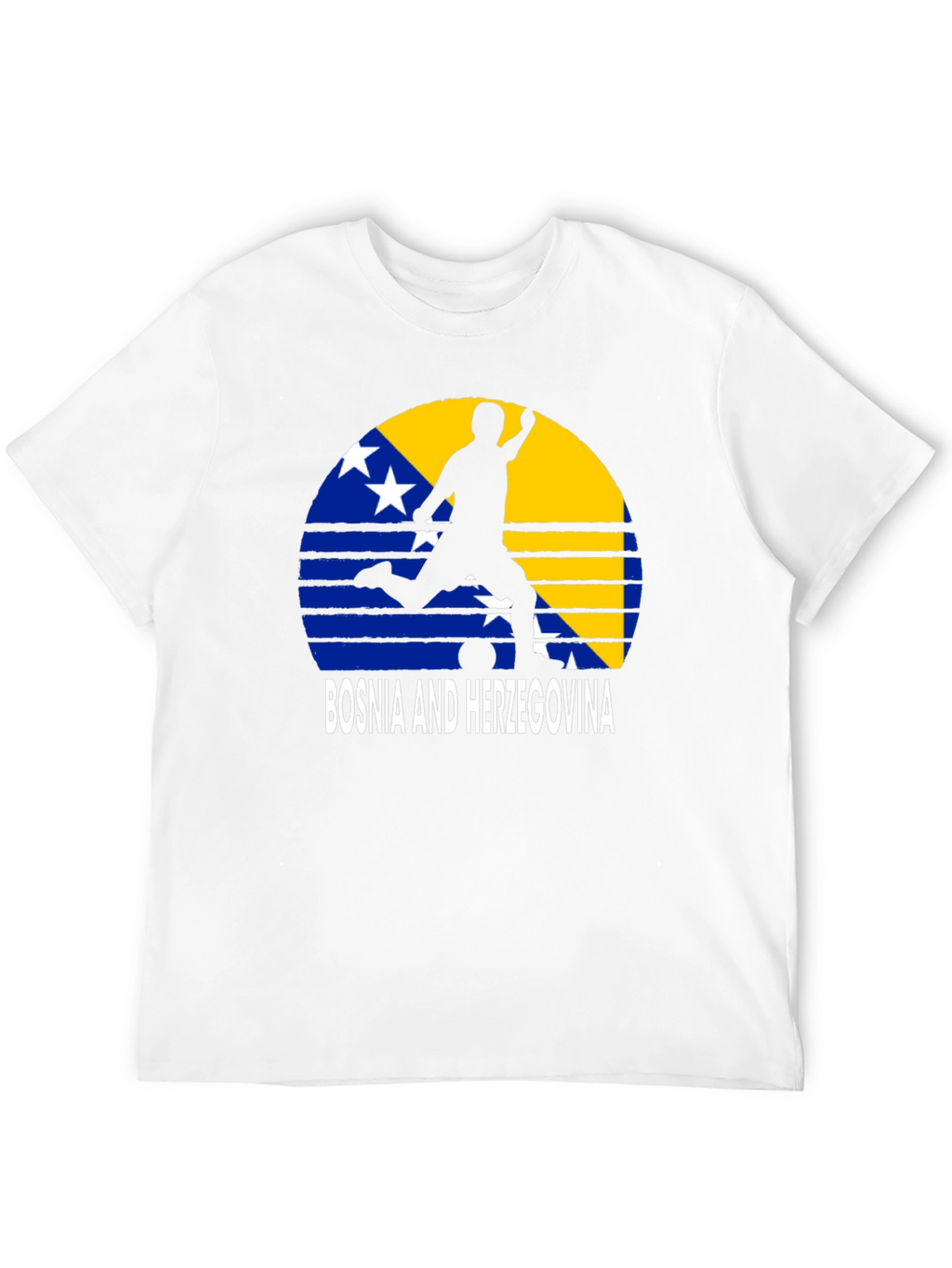 Bosnia & Herzegovina Soccer Fan T-Shirt