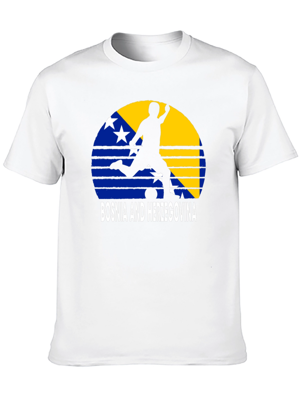 Bosnia & Herzegovina Soccer Fan T-Shirt
