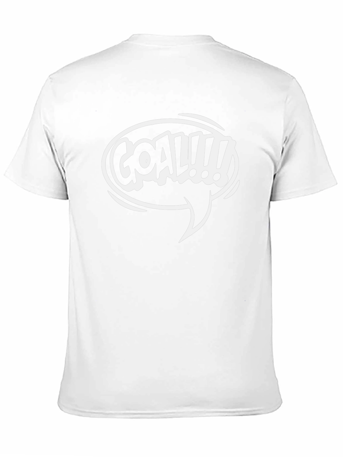 Goal!!! Graphic T-Shirt - Black Cotton Tee