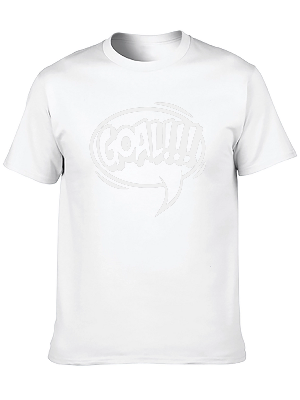 Goal!!! Graphic T-Shirt - Black Cotton Tee