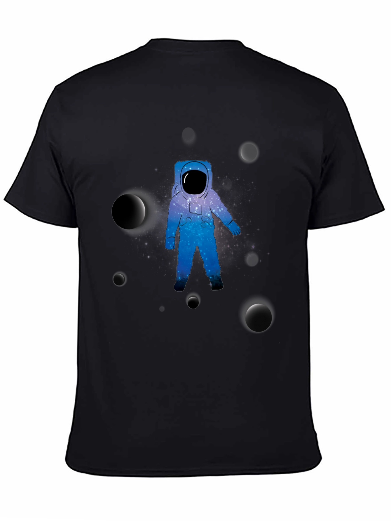 Astronaut Galaxy Graphic T-Shirt - Space Adventure Tee