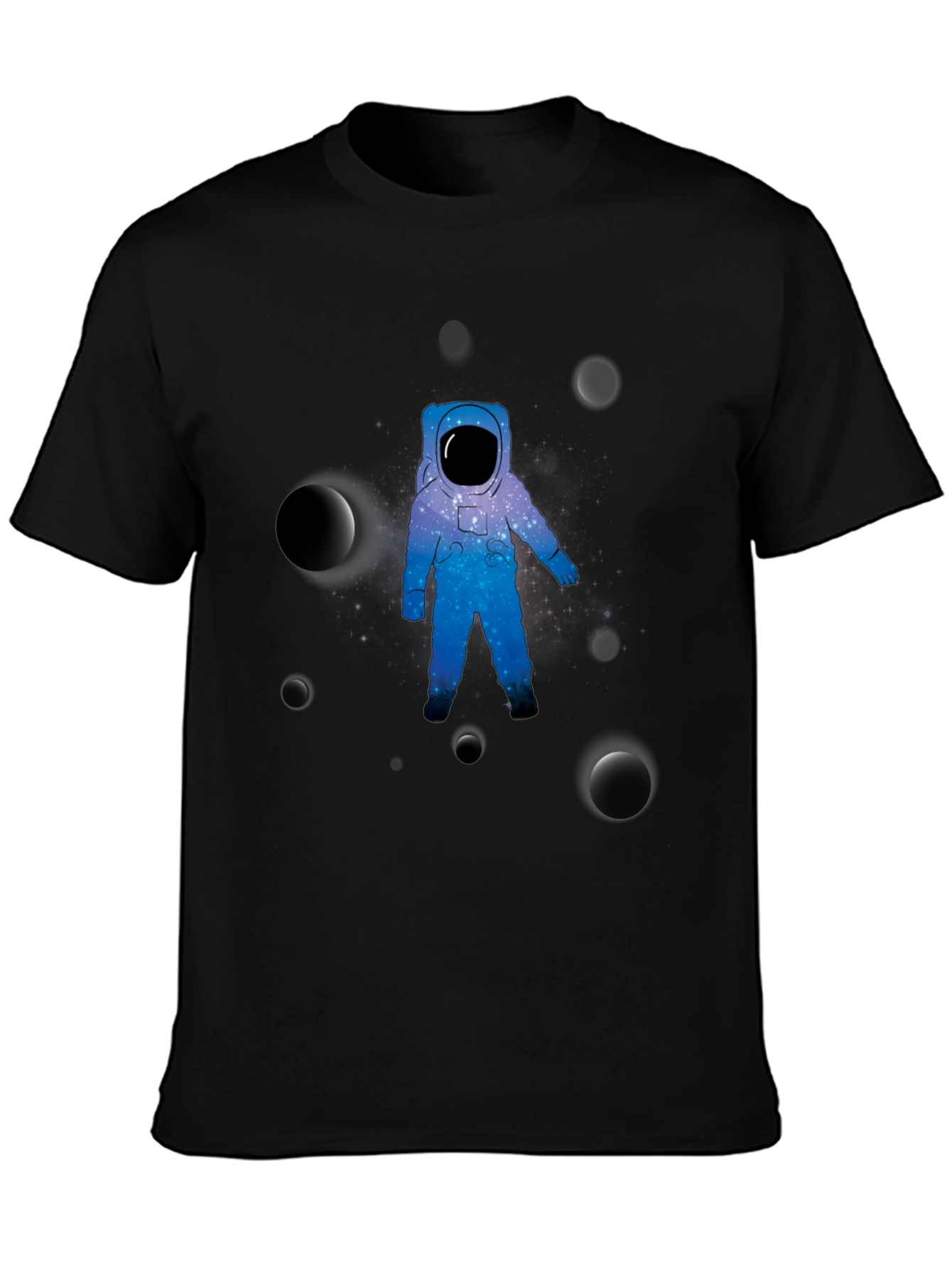 Astronaut Galaxy Graphic T-Shirt - Space Adventure Tee