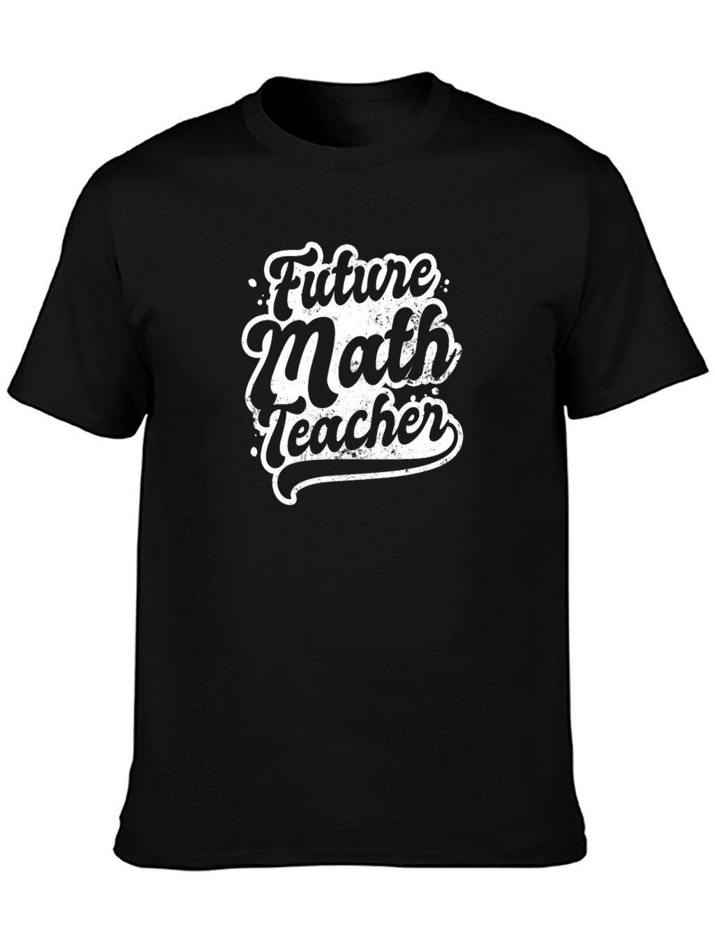Future Math Teacher Black T-Shirt