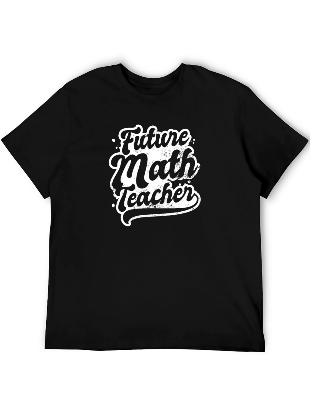 Future Math Teacher Black T-Shirt