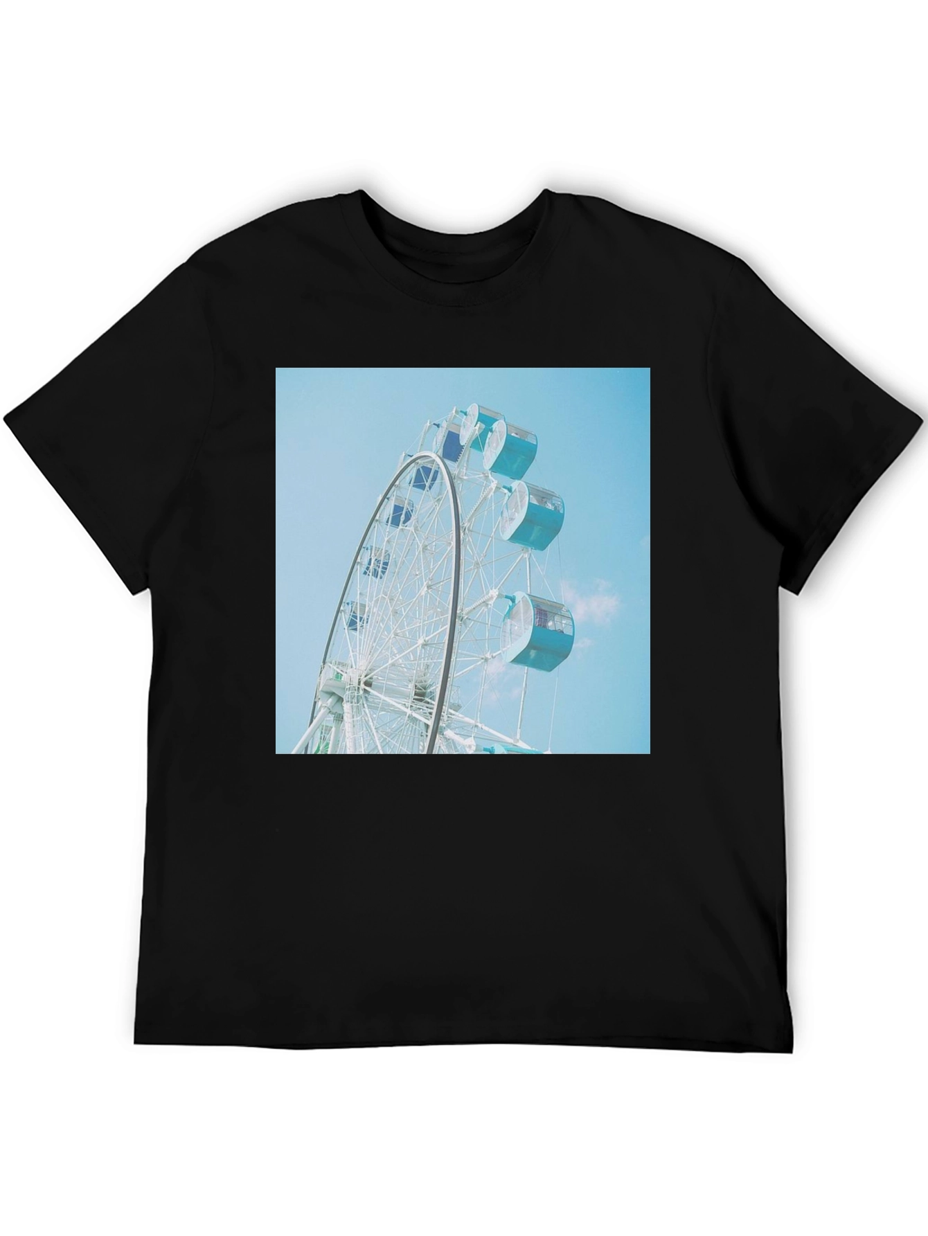Ferris Wheel Graphic Tee - Cool Casual Style