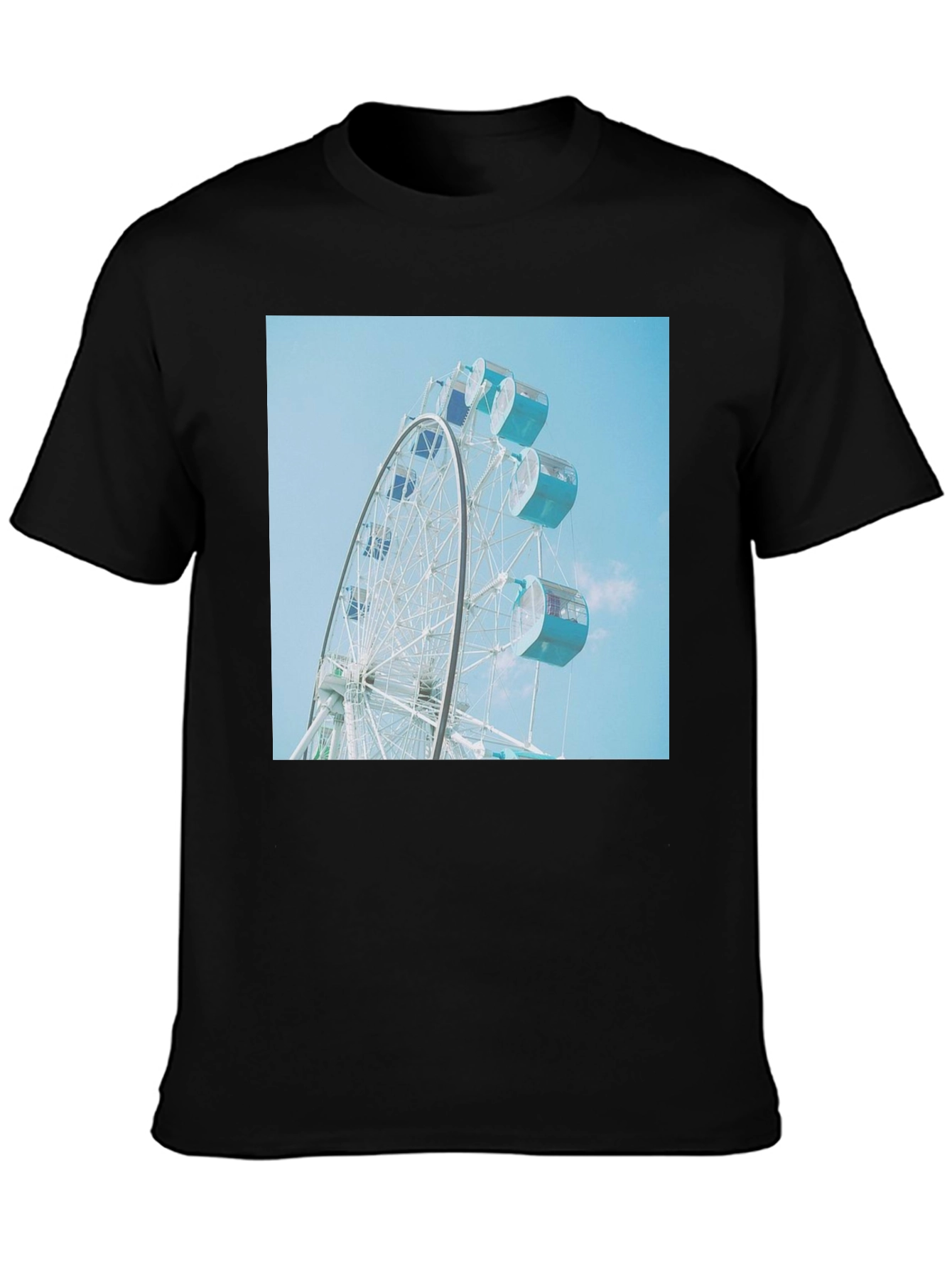 Ferris Wheel Graphic Tee - Cool Casual Style
