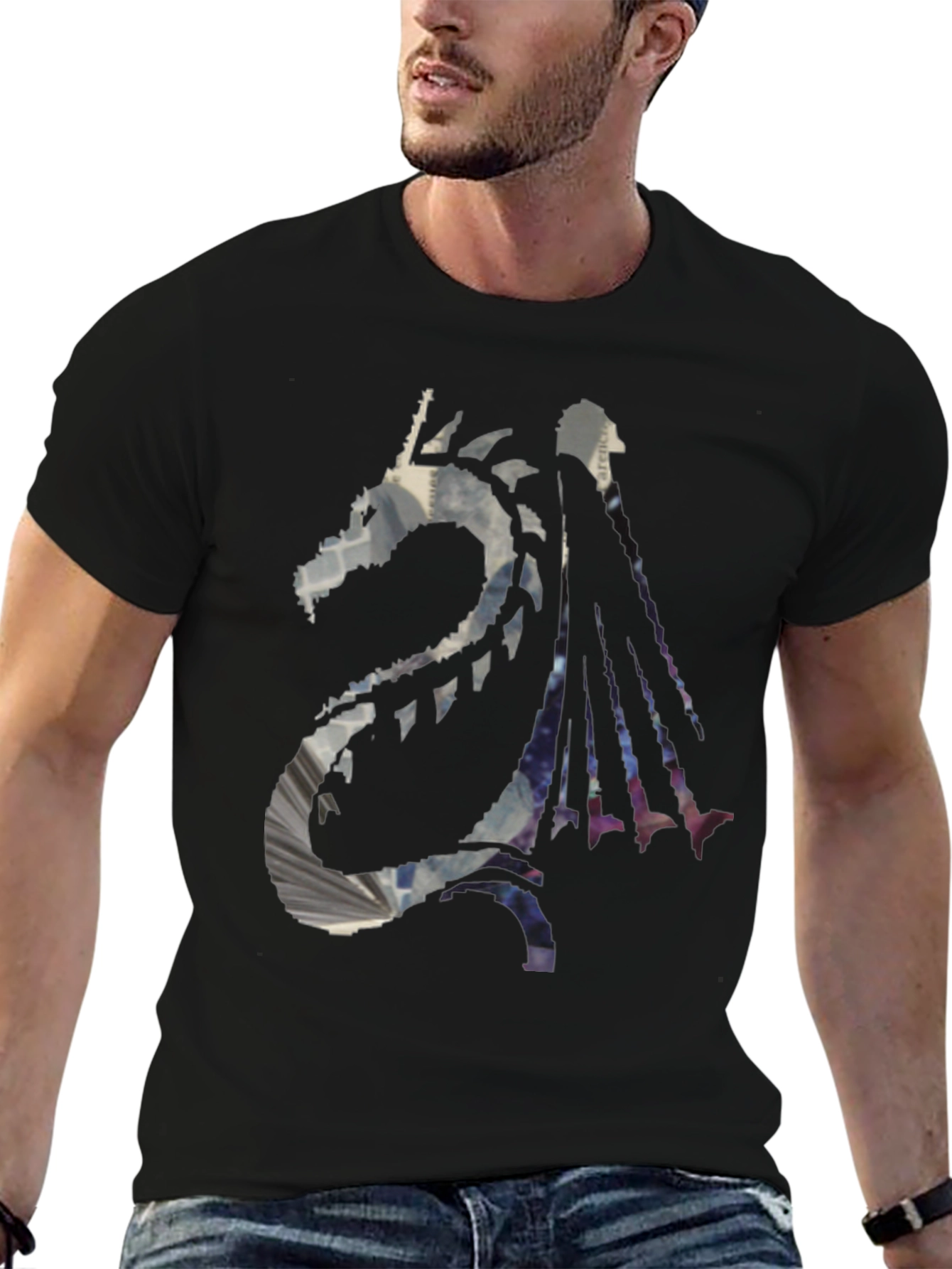 Dragon Graphic Tee - Black T-Shirt