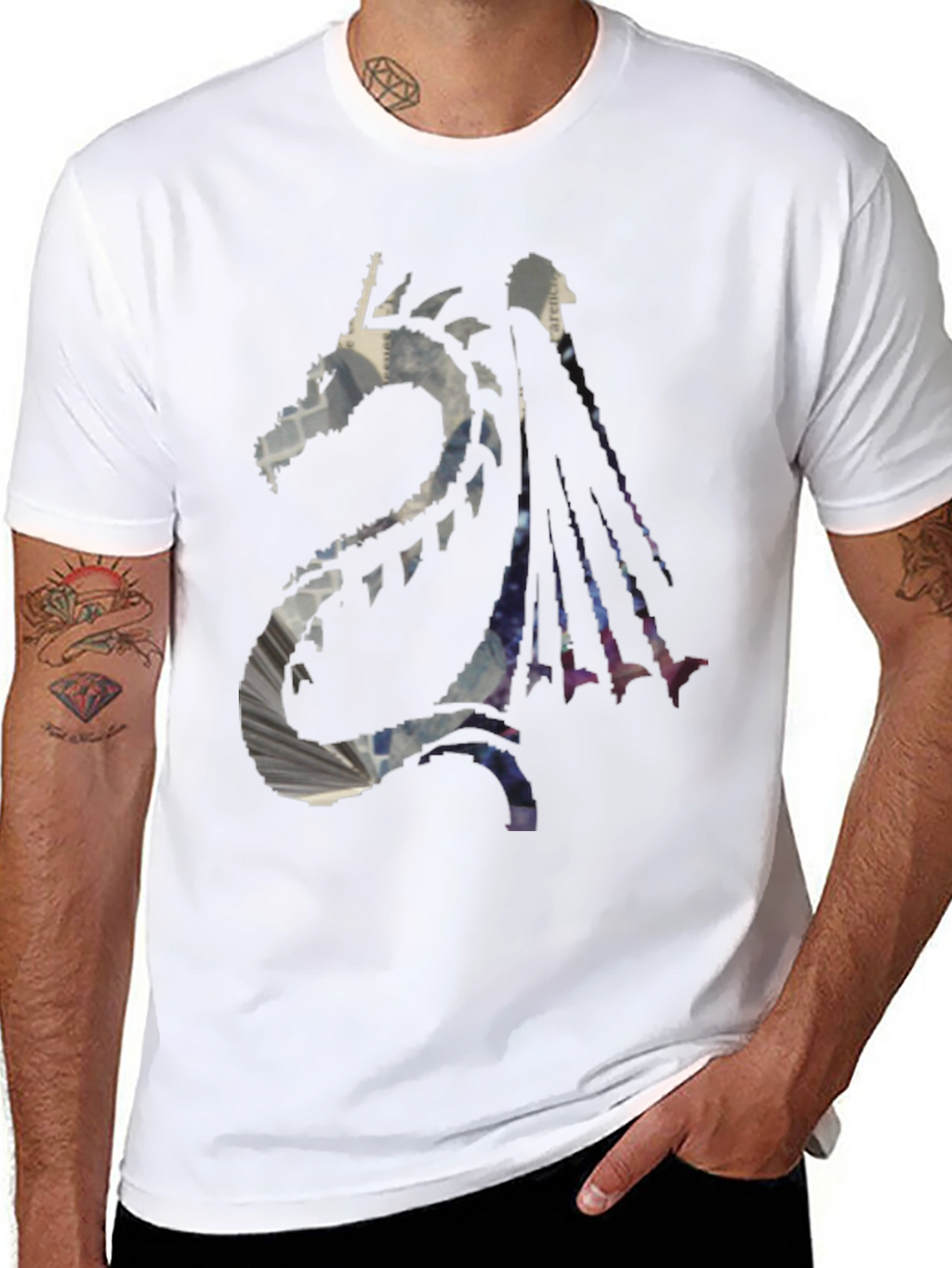 Dragon Graphic Tee - Black T-Shirt