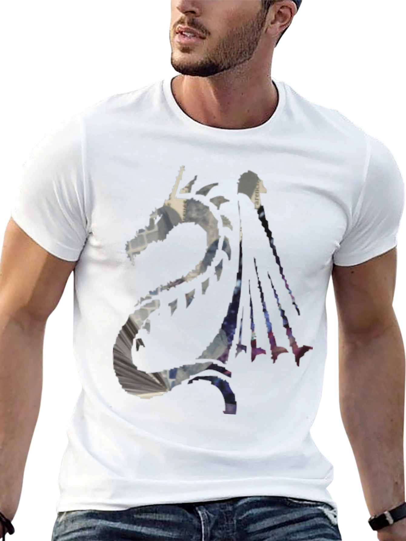 Dragon Graphic Tee - Black T-Shirt