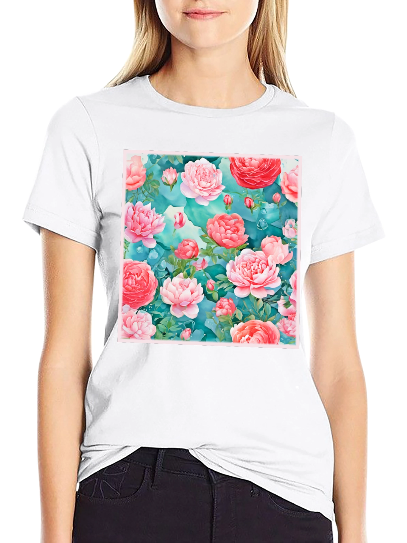 Floral Print T-Shirt