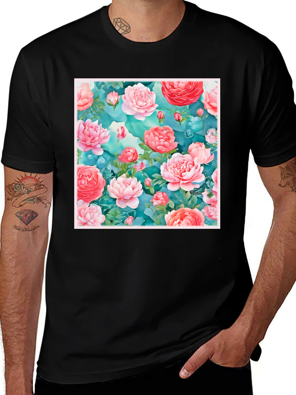 Floral Print T-Shirt