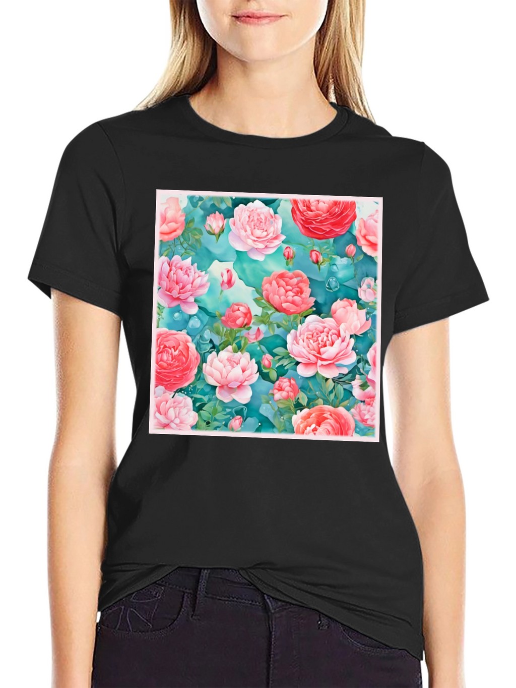 Floral Print T-Shirt