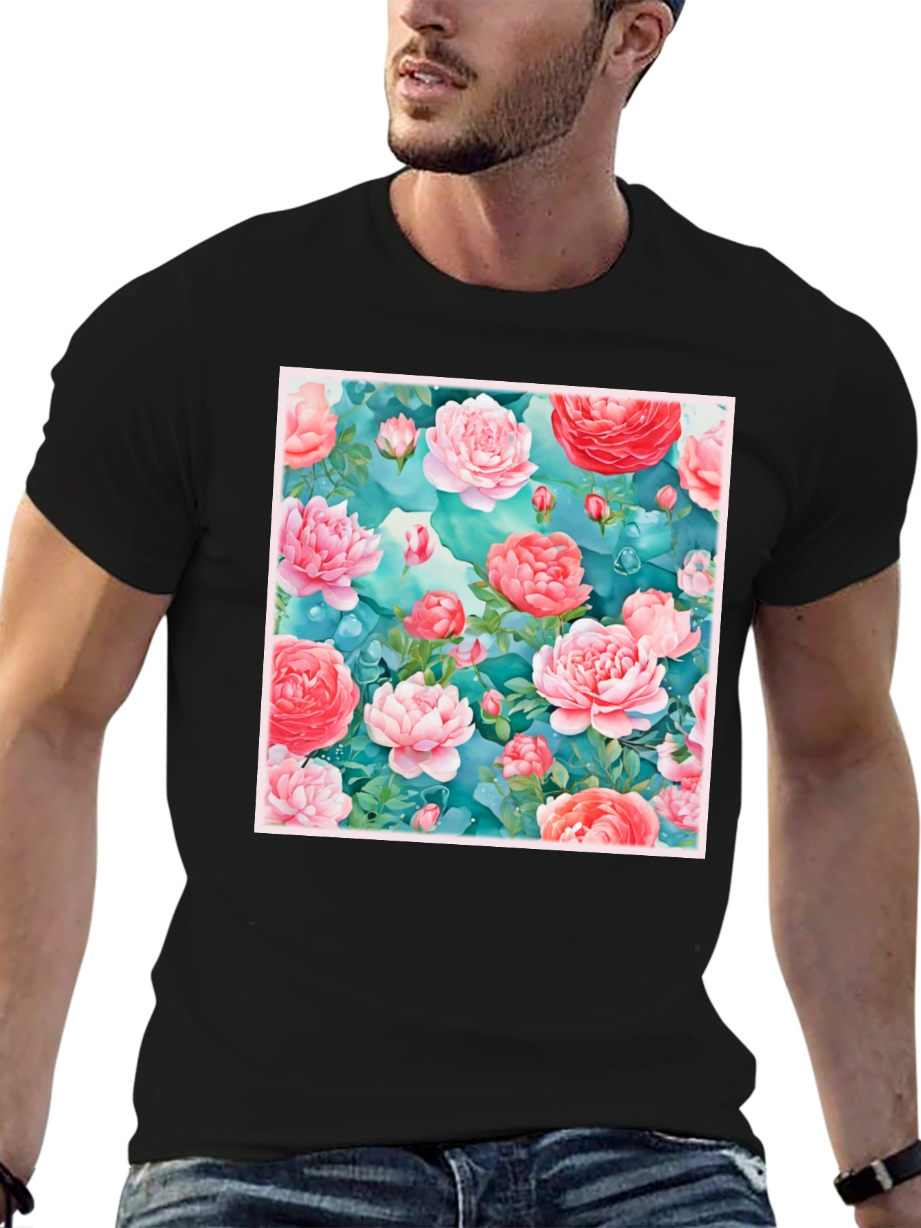 Floral Print T-Shirt
