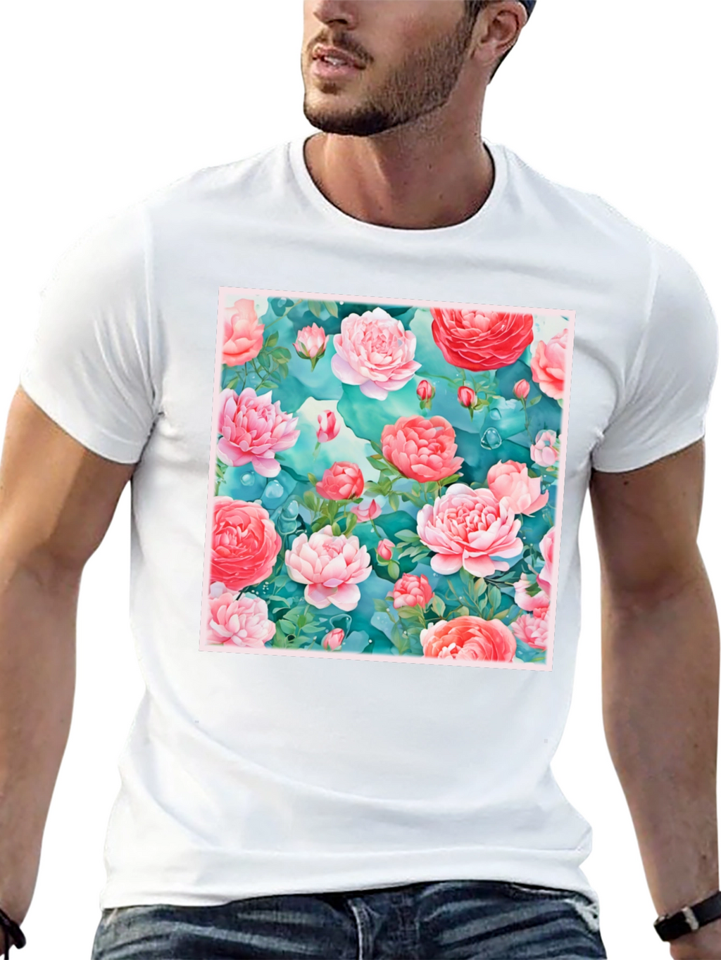 Floral Print T-Shirt