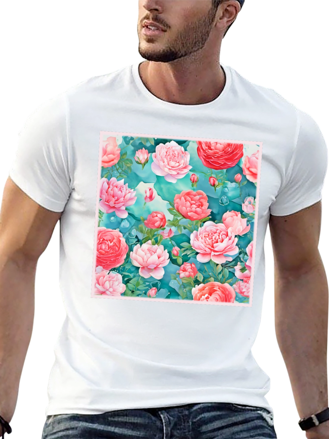 Floral Print T-Shirt