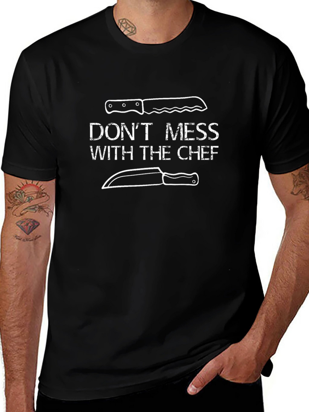 Dont Mess With The Chef Graphic T-Shirt