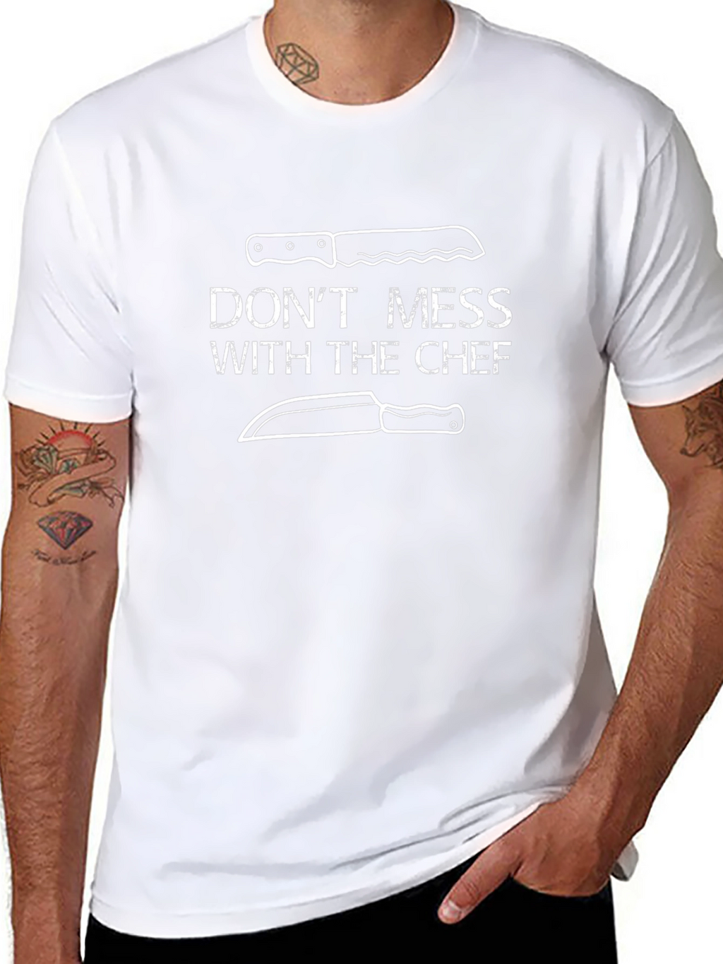 Dont Mess With The Chef Graphic T-Shirt