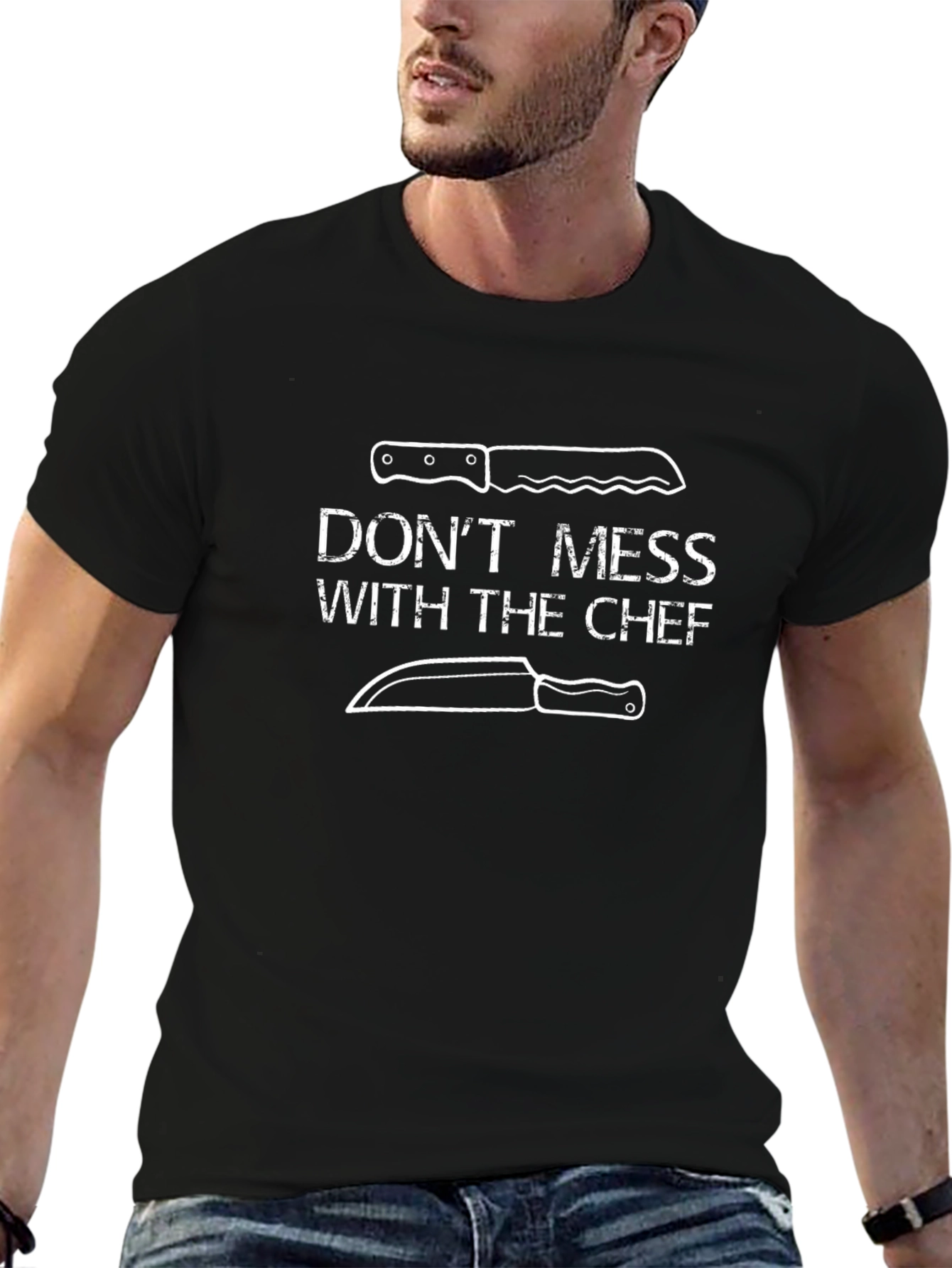 Dont Mess With The Chef Graphic T-Shirt