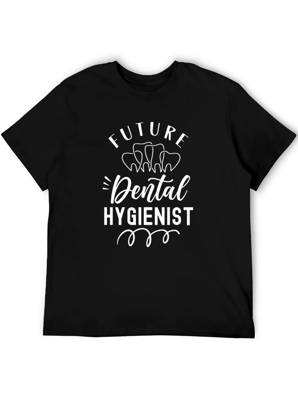 Future Dental Hygienist Black T-Shirt