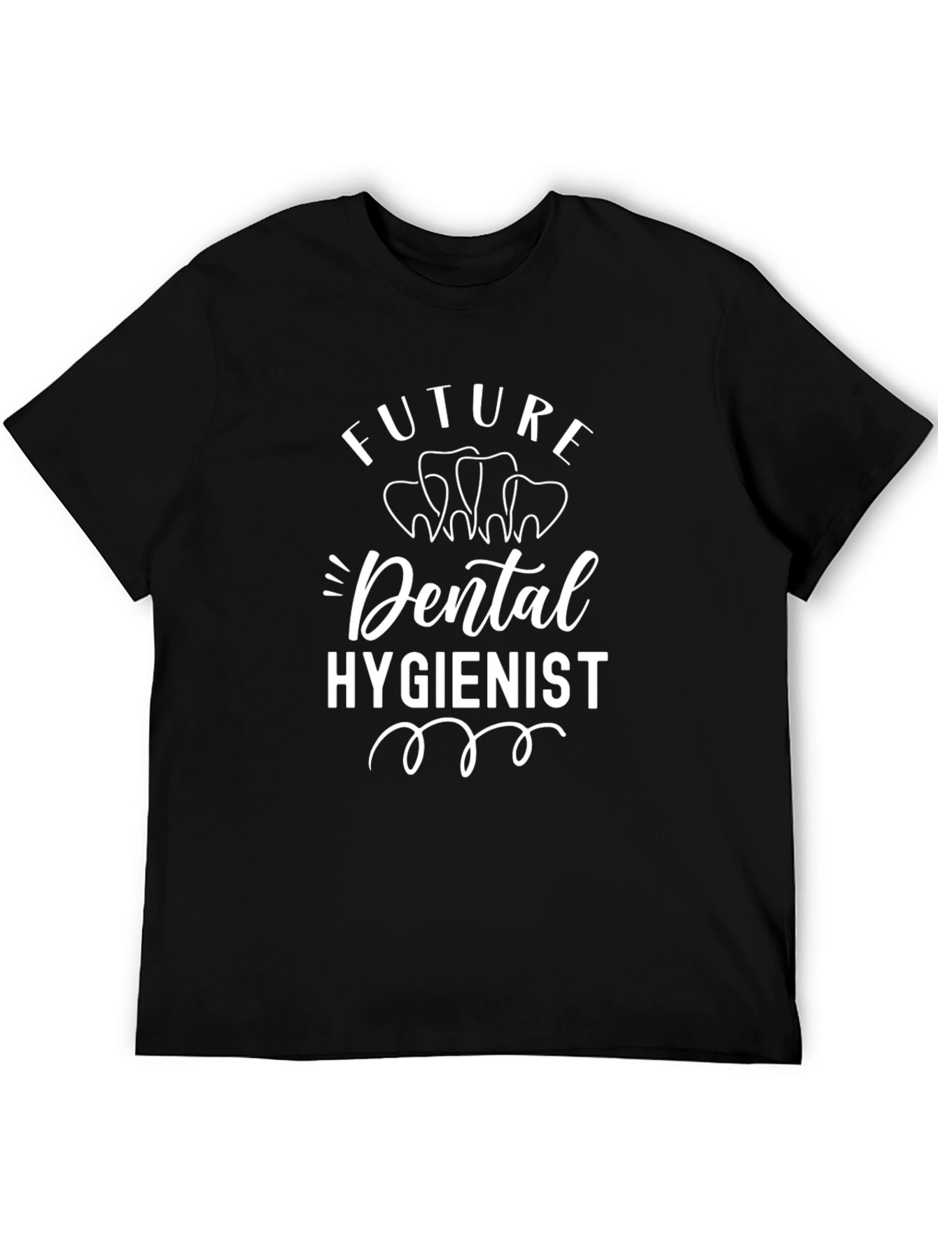 Future Dental Hygienist Black T-Shirt