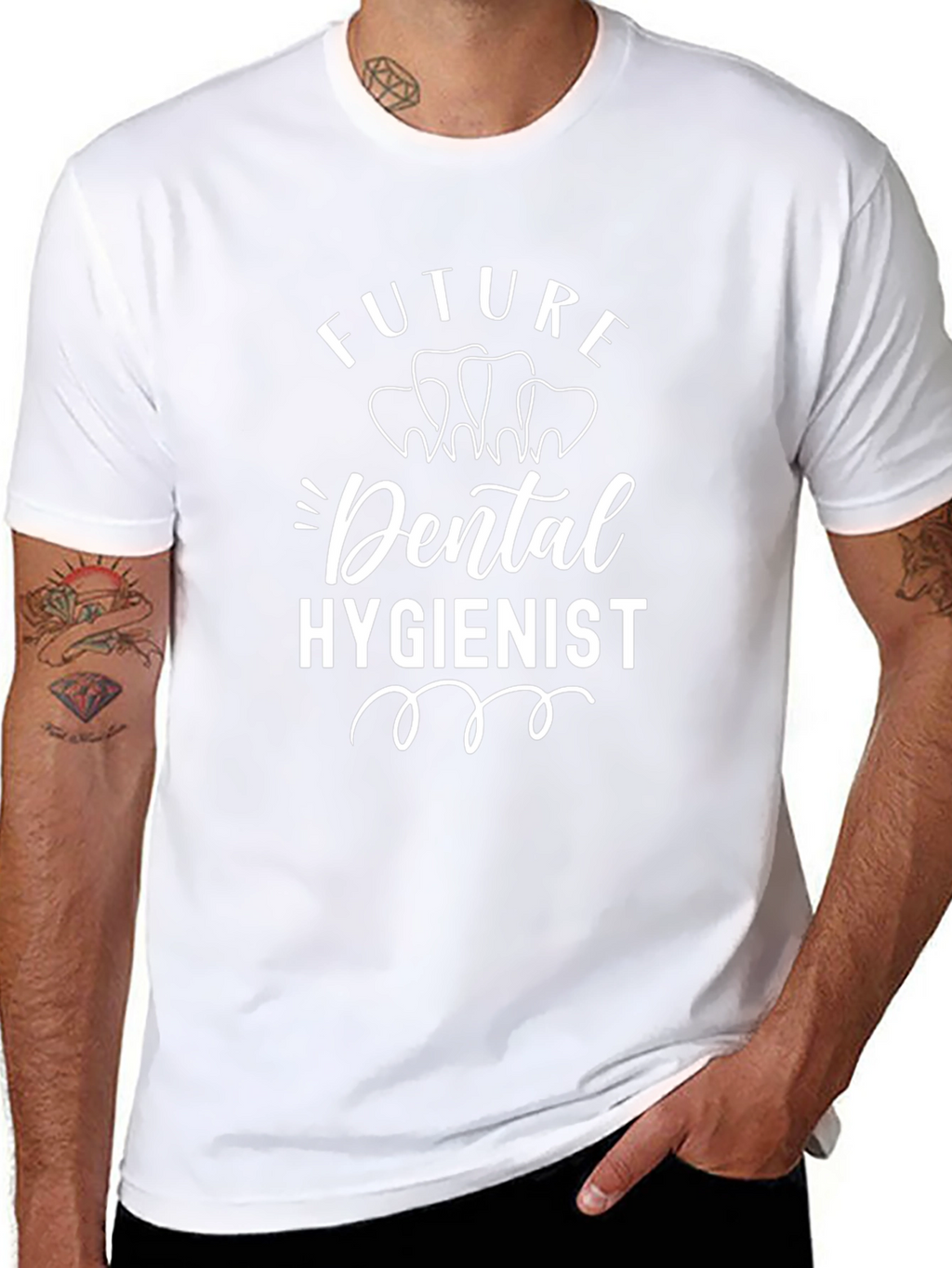 Future Dental Hygienist Black T-Shirt