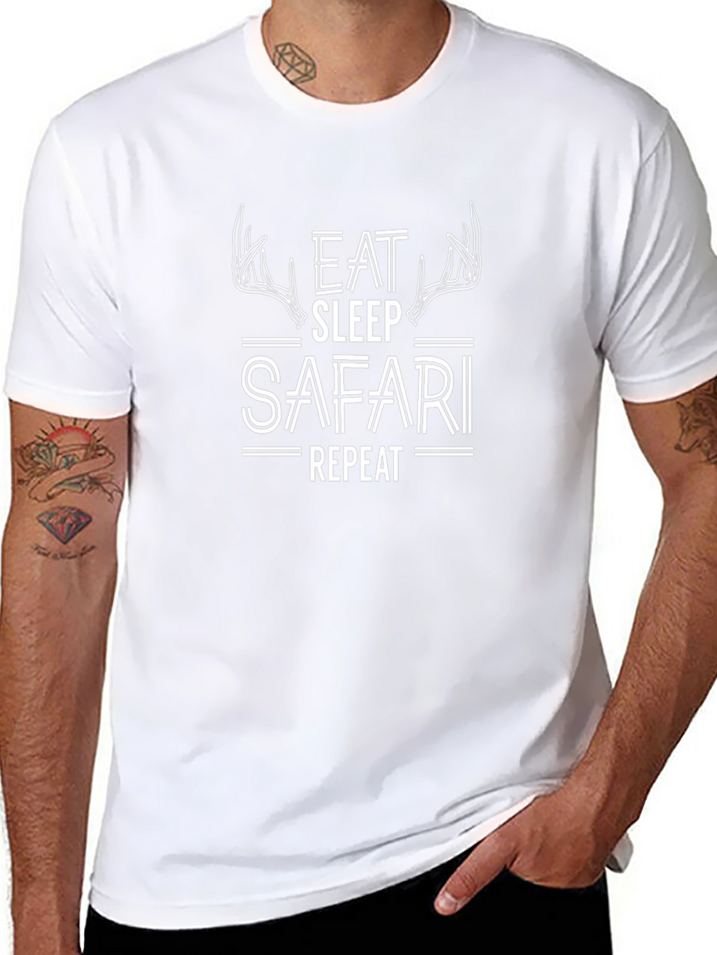 Eat Sleep Safari Repeat T-Shirt